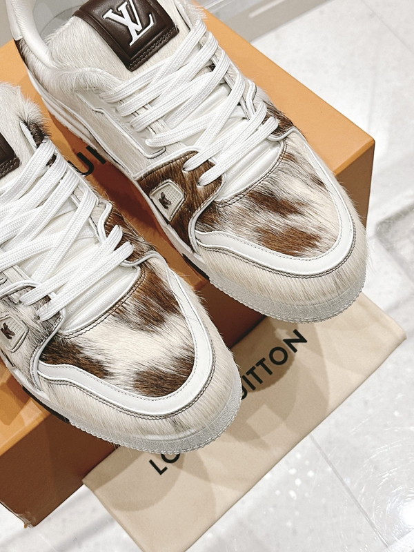 ルイヴィトン靴素材ディテール